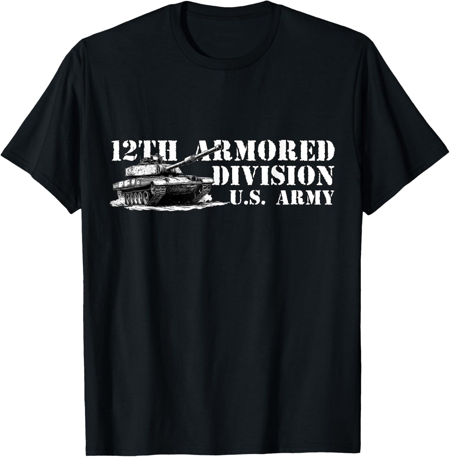 12th Armored Division Hellcat Division Retro Veterans Day Men Women Kids T-Shirt - T-Shirt | Black