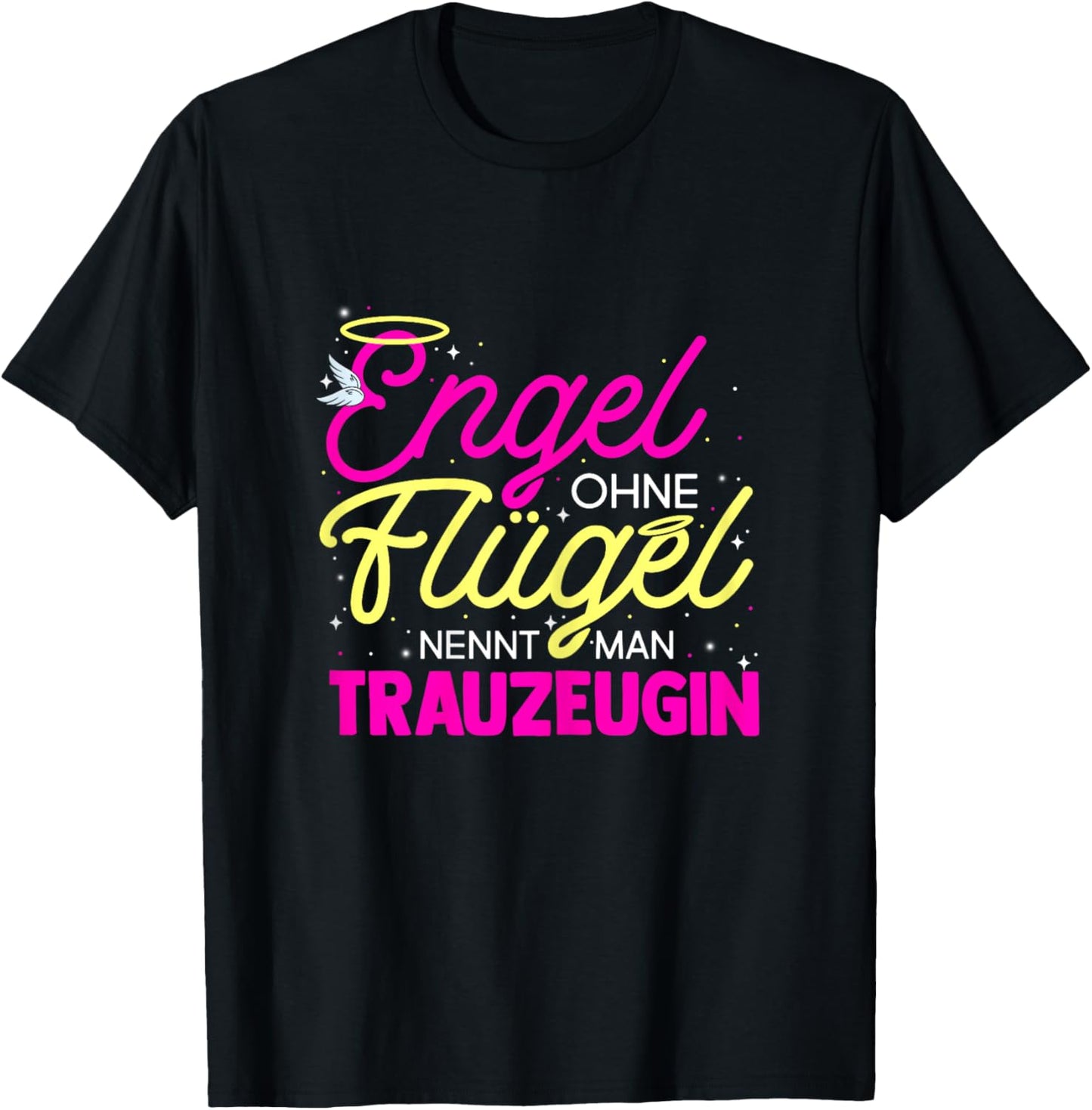 Junggesellinnenabschied Brautjungfer Hochzeit Trauzeugin T-Shirt - T-Shirt | Black