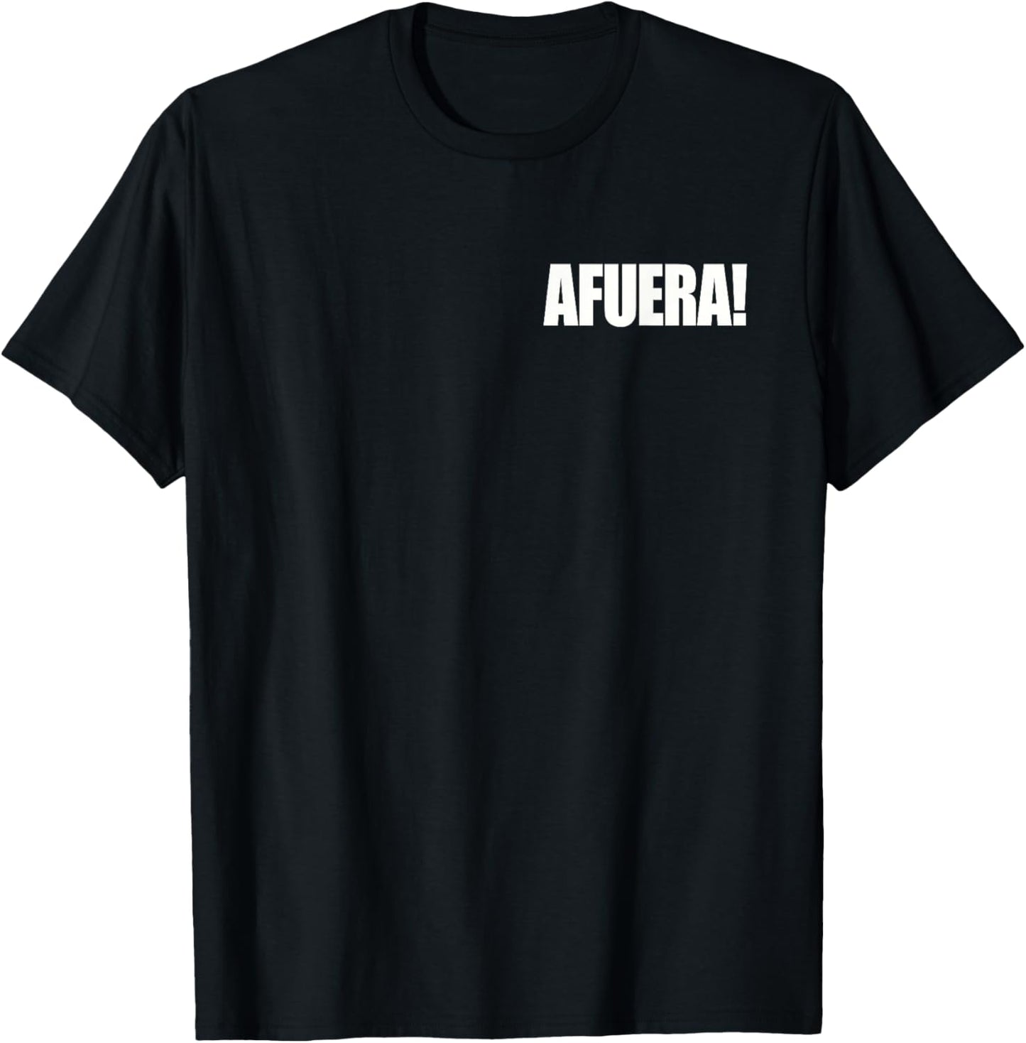 MILEI LIBERTARIAN, PRESIDENT OF THE AFUERA , Black, S T-Shirt - T-Shirt | Black