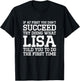 Succeed Try Doing What Lisa Told You To Do The First Time T-Shirt - T-Shirt | Black