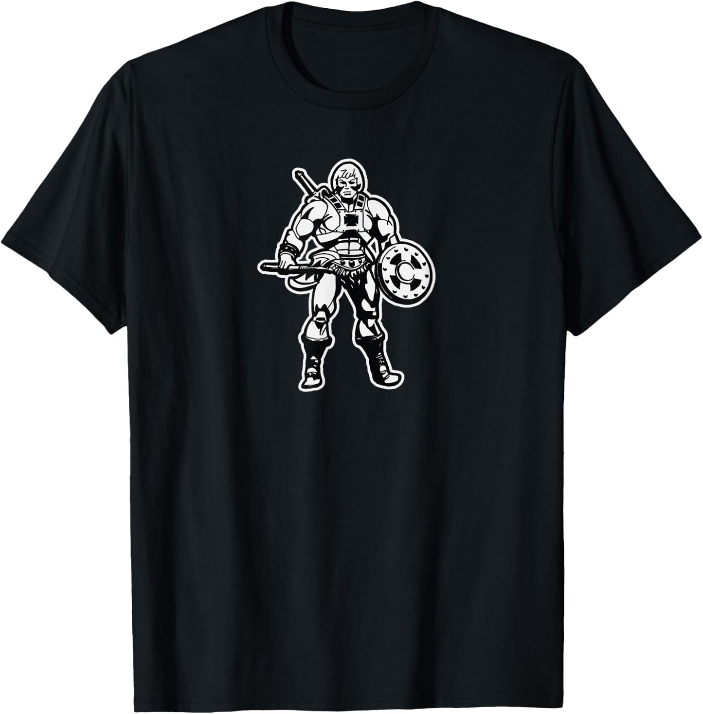 He Man Retro He Man Toy 1980 T-Shirt - T-Shirt | Black