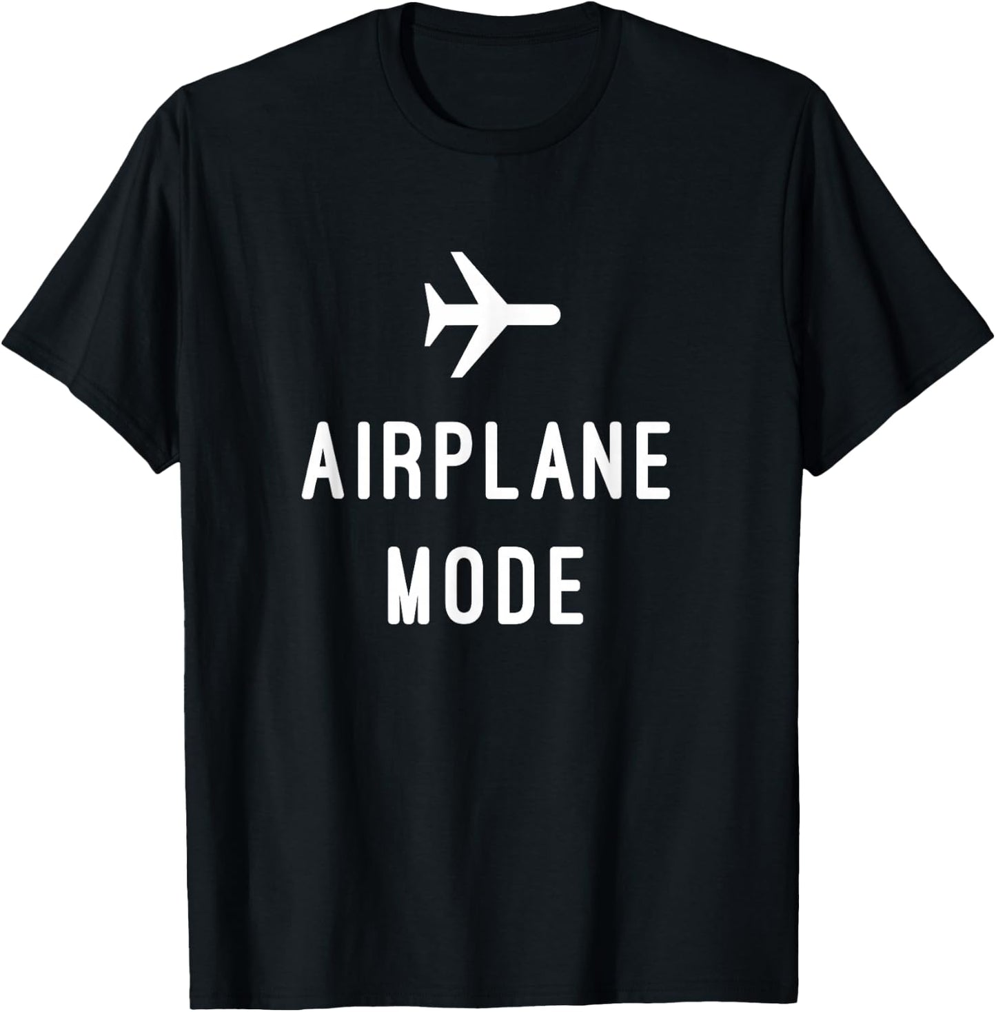 Airplane Mode T-Shirt - T-Shirt | Black