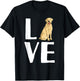 Cool Labrador Women Yellow Lab Dog Lab Retriever T-Shirt - T-Shirt | Black