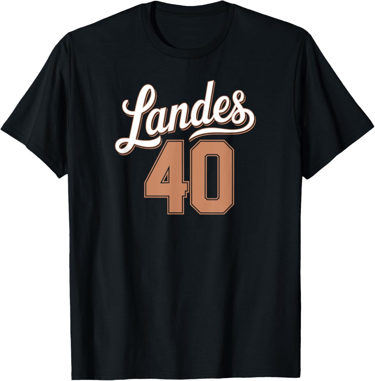 Landes 40 T-Shirt - T-Shirt | Black