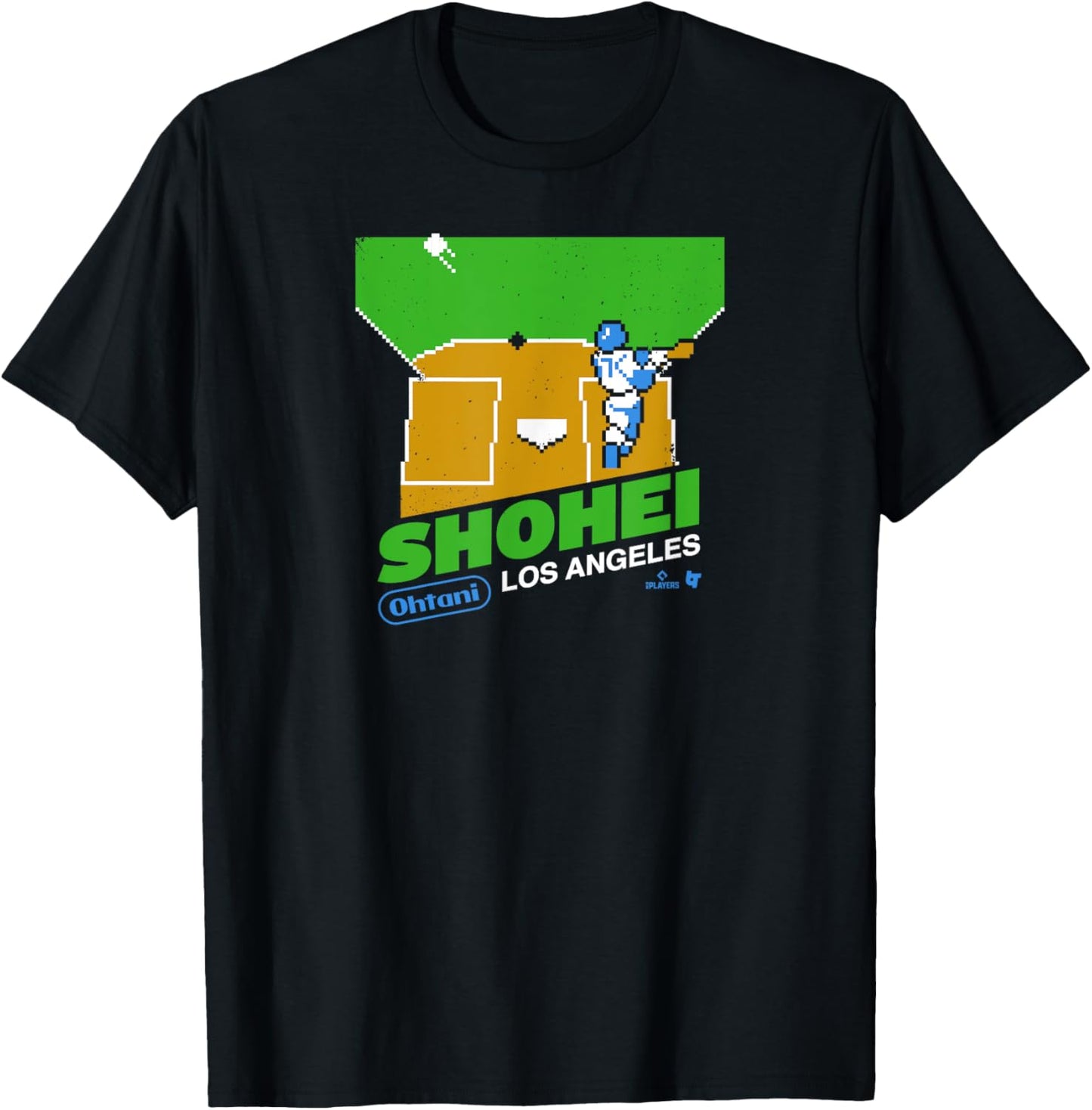 Shohei Ohtani: Retro Game - Los Angeles Baseball T-Shirt - T-Shirt | Black