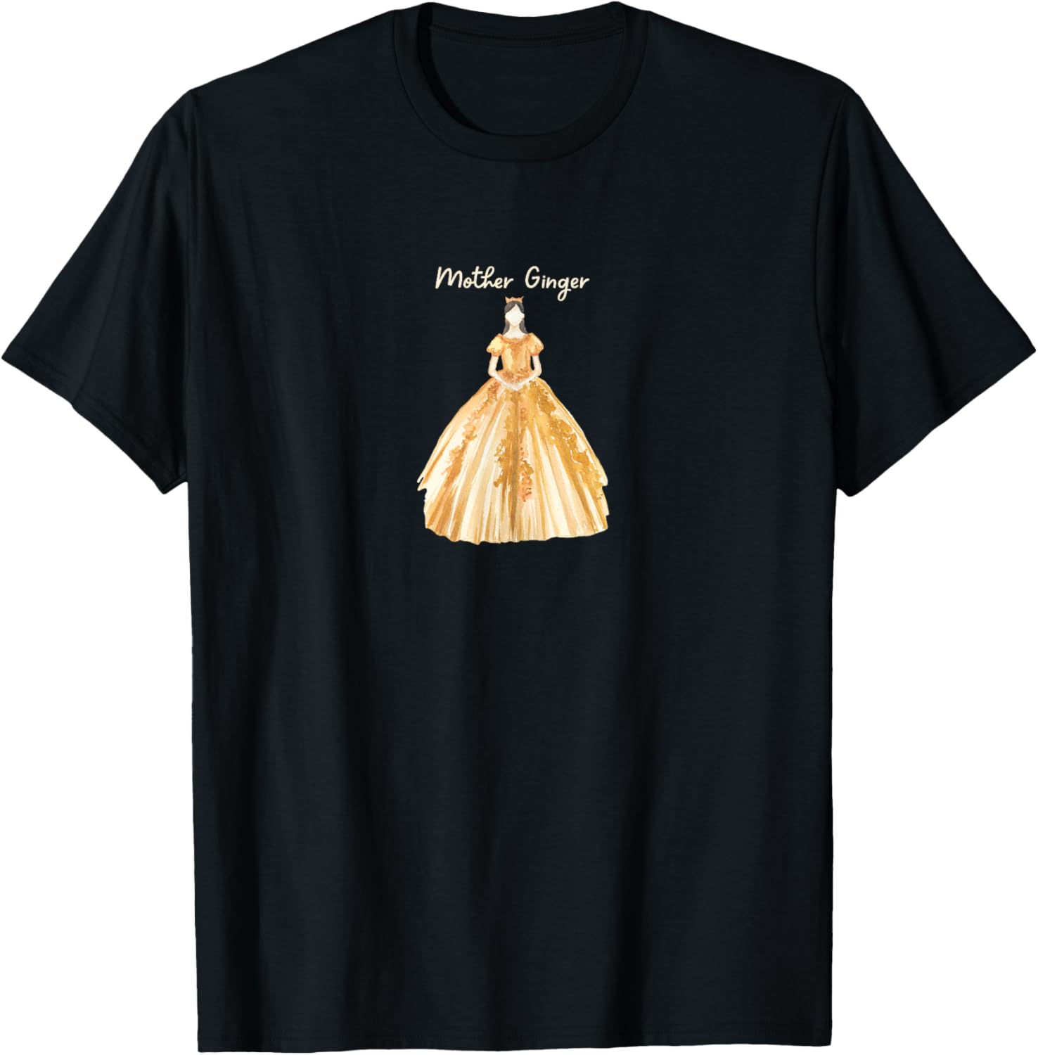MOTHER GINGER THE NUTCRACKER Christmas Ballet Dancer Graphic T-Shirt - T-Shirt | Black
