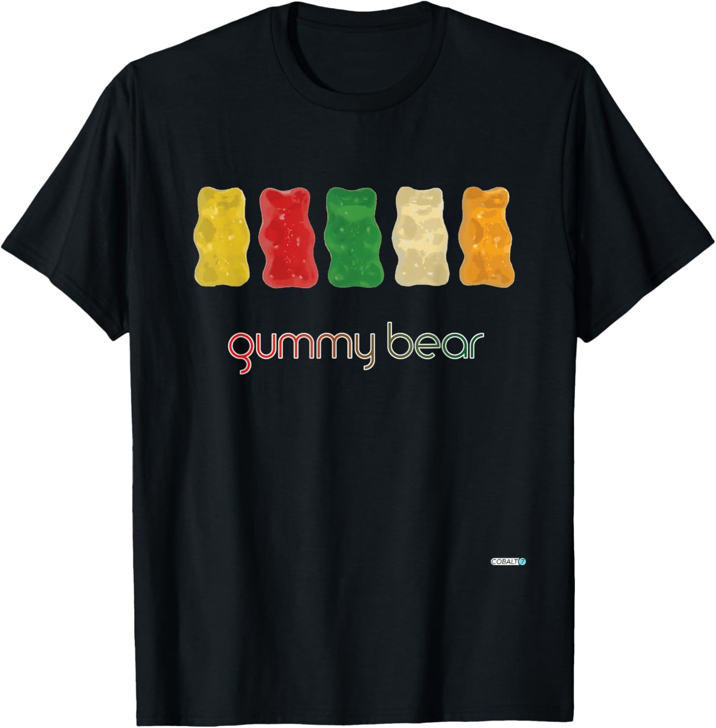 Gummy Bear T-Shirt - T-Shirt | Black