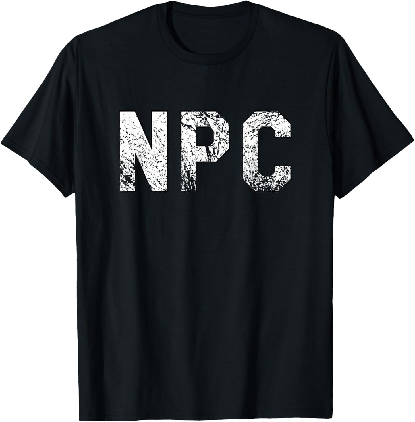 NPC Meme - Non Player Character T-Shirt - T-Shirt | Black