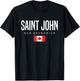 Saint John New Brunswick Canada T-Shirt - T-Shirt | Black