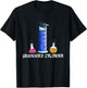 Graduated Cylinder Biology Graduation Biologist Grad T-Shirt - T-Shirt | Black