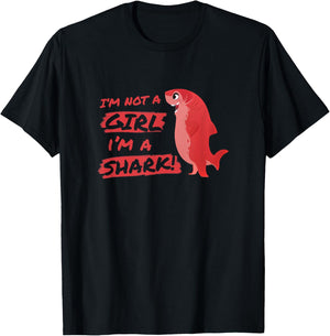 Nimona I'm Not A Girl I'm A Shark Shapeshifting Hero T-Shirt - T-Shirt | Black