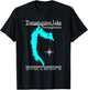 GeoGearCo Pymatuning Lake - Pennsylvania Kids' Black Cotton T-Shirt - T-Shirt | Black