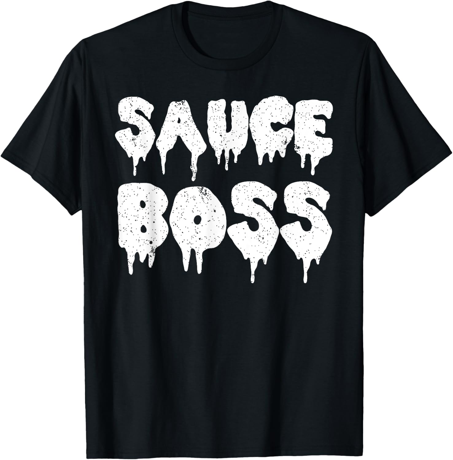 Sauce Boss Chef BBQ Cook Food Humorous T-Shirt - T-Shirt | Black