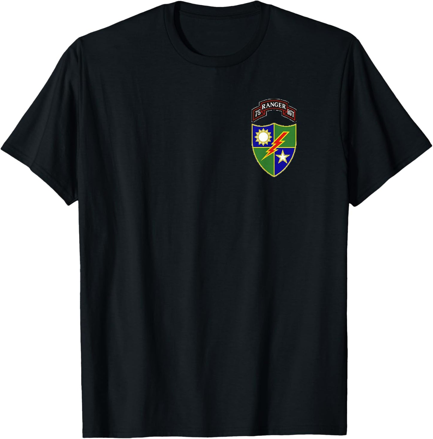 75th Ranger Regiment T-Shirt - T-Shirt | Black