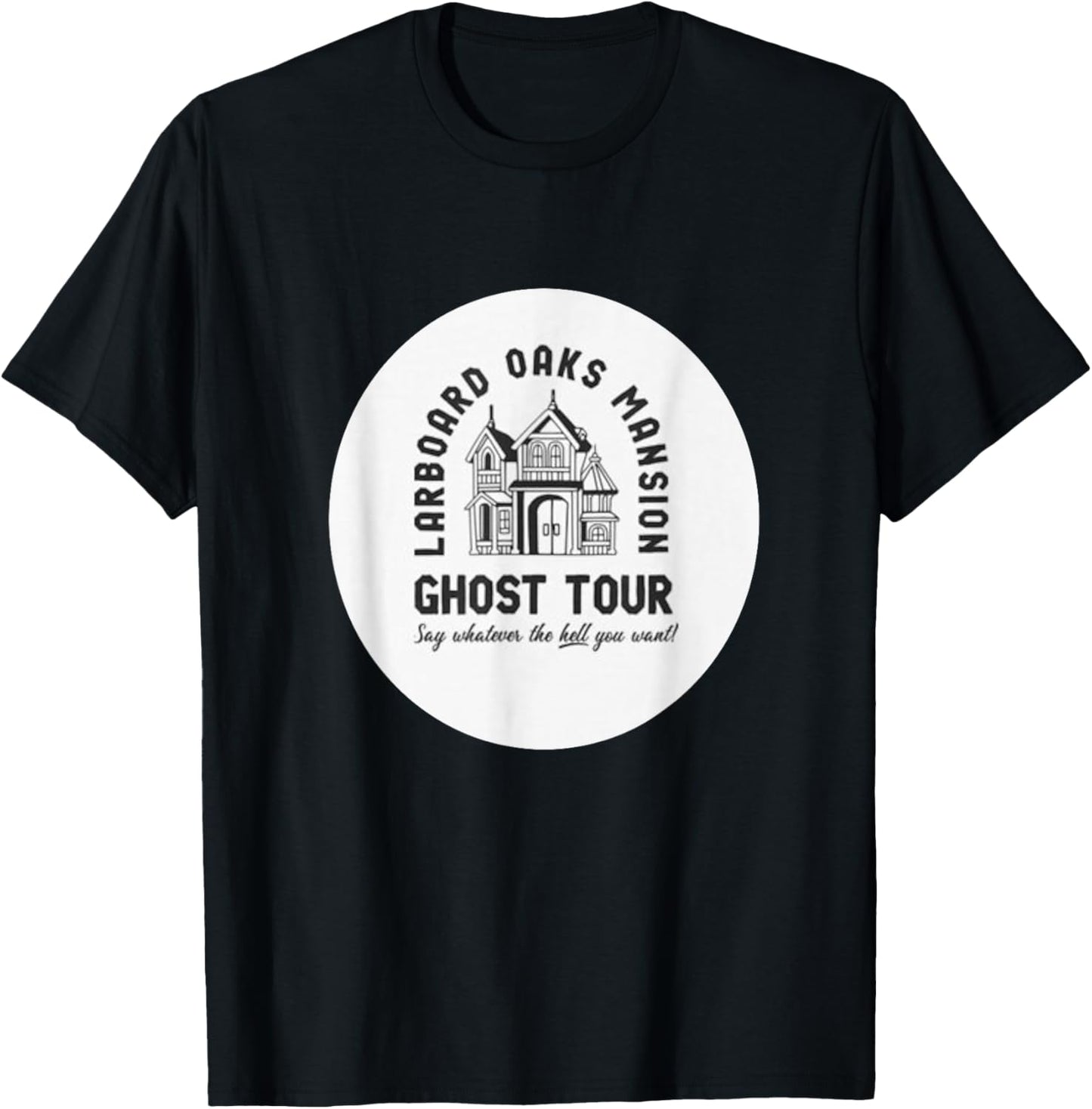 Ghosts Tour T-Shirt - T-Shirt | Black