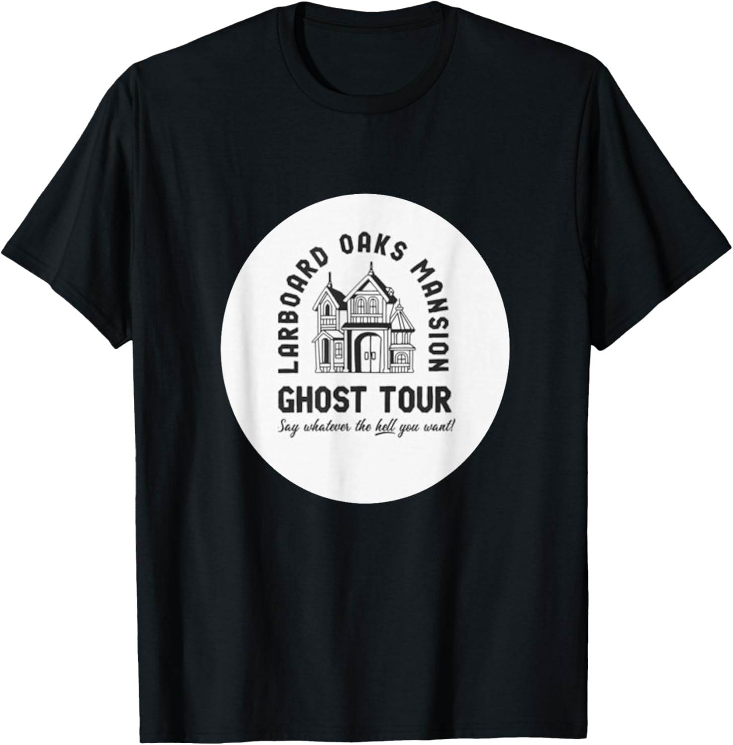 Ghosts Tour T-Shirt - T-Shirt | Black