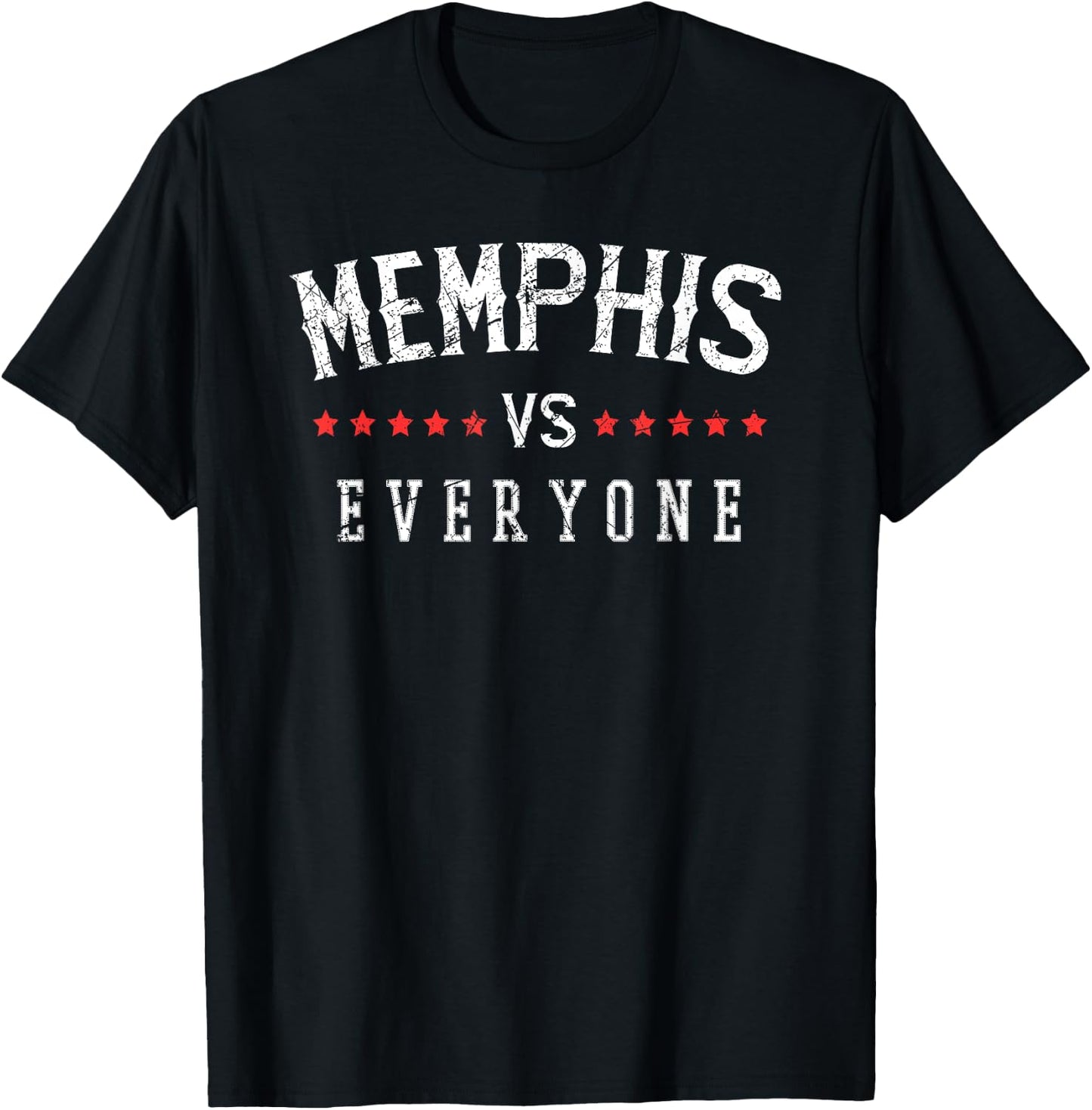 Vintage Memphis VS Everyone - All Sport Best Memphis T-Shirt - T-Shirt | Black