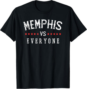 Vintage Memphis VS Everyone - All Sport Best Memphis T-Shirt - T-Shirt | Black