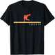 Parkour Free Running Traceur Retro Vintage Parkour T-Shirt - T-Shirt | Black