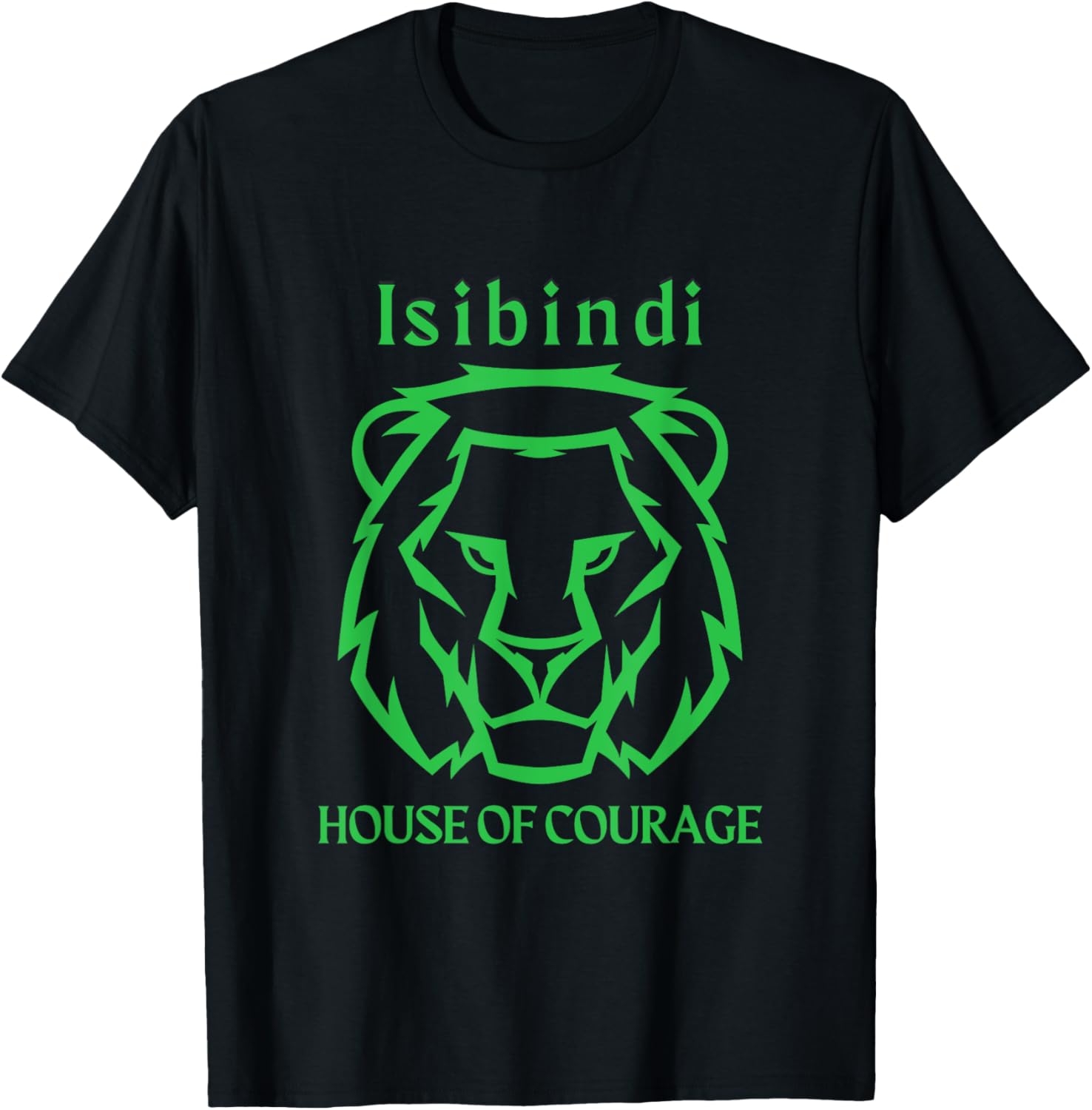 Isibindi House of Courage House, RCA School Teacher Student Men Women Girls Kids T-Shirt - T-Shirt | Black