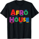 Afro House Music Festival Outfit Amapiano Afro House Music T-Shirt - T-Shirt | Black