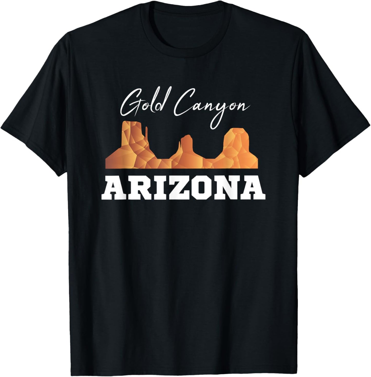 Gold Canyon Arizona T-Shirt - T-Shirt | Black