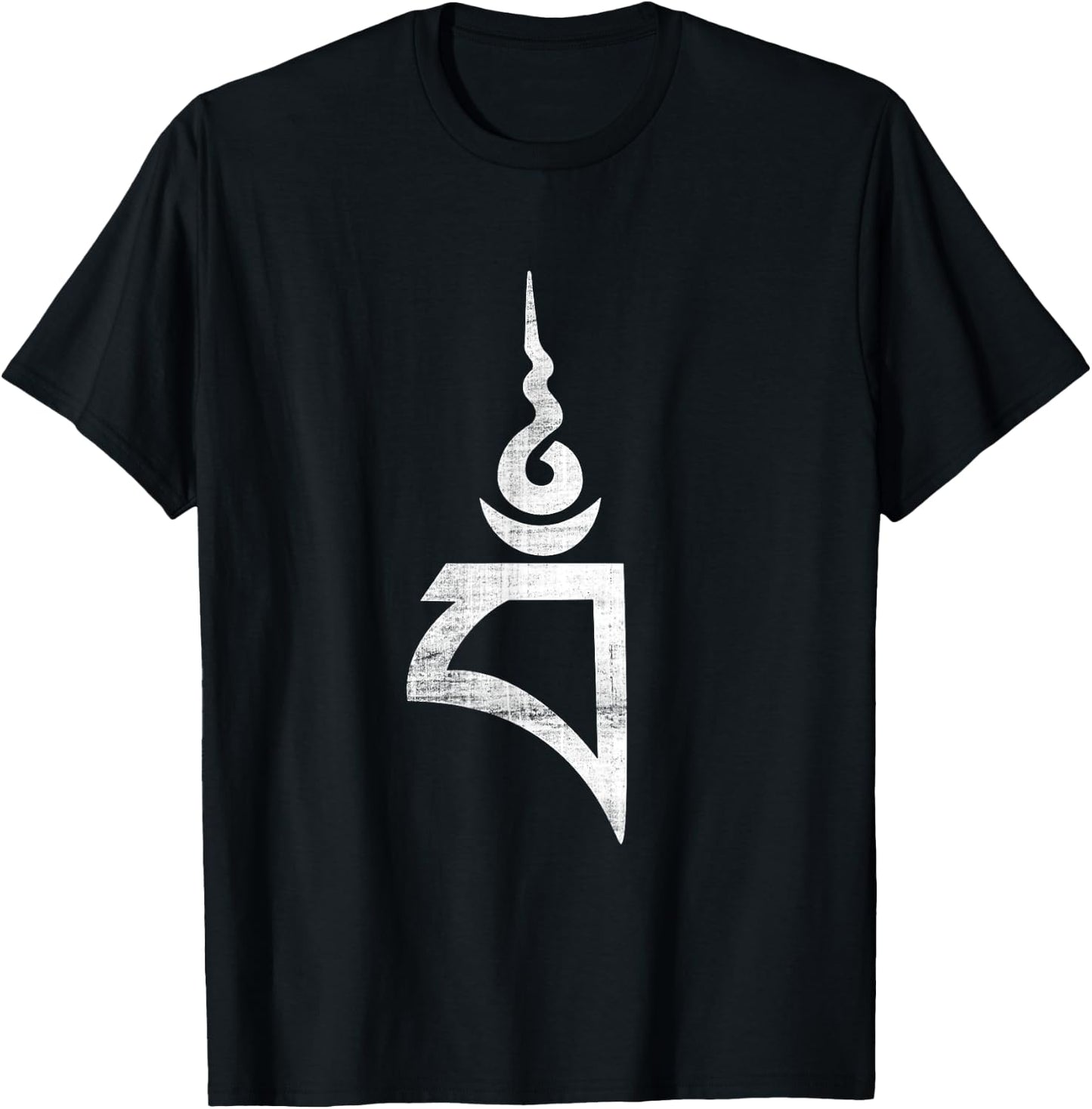 Vajrayogini Buddhist Meditation Dharma Tibet BAM Yoga Symbol T-Shirt - T-Shirt | Black