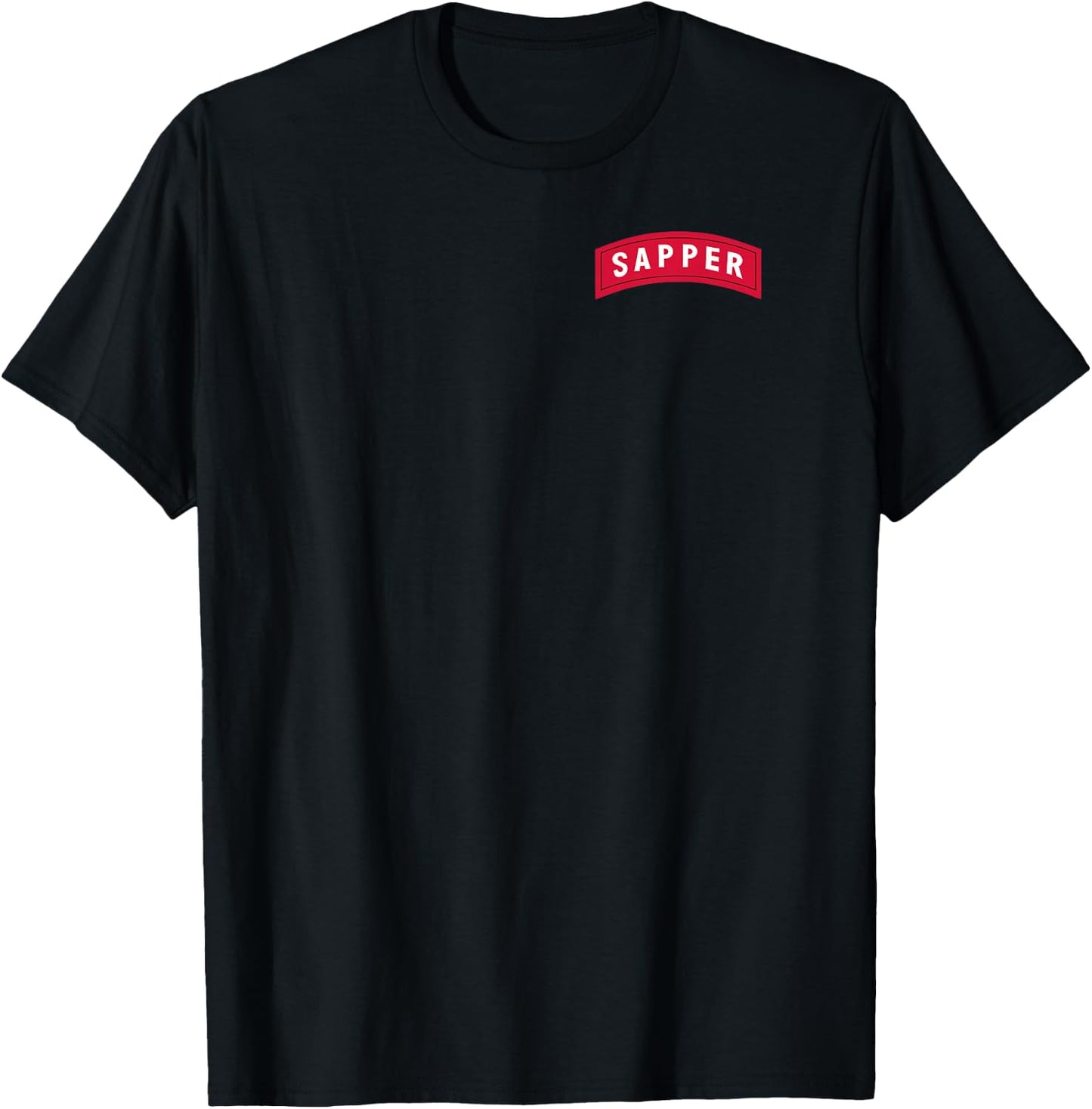 Sapper shirt - Sapper - Sapper Tab T-Shirt - T-Shirt | Black