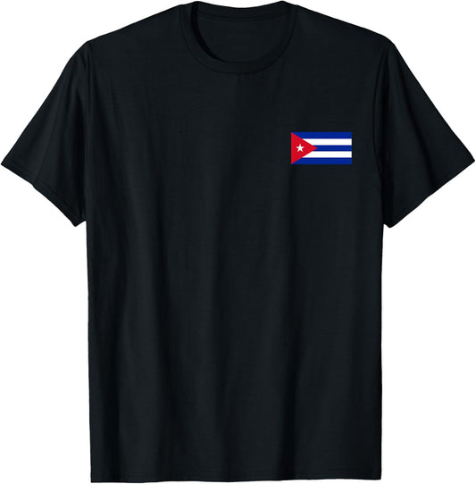 Cuba Flag Bandera Cubana Cuban Flags Gift Men Women T-Shirt - T-Shirt | Black