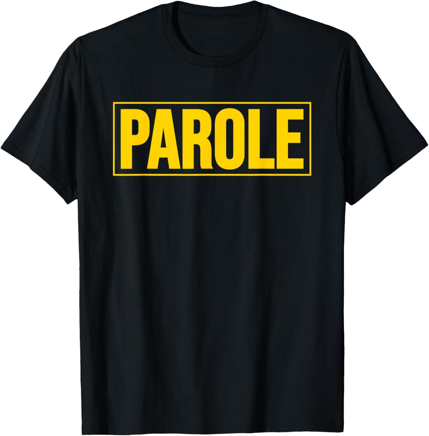 Parole Officer Probation Uniform Costume T-Shirt - T-Shirt | Black