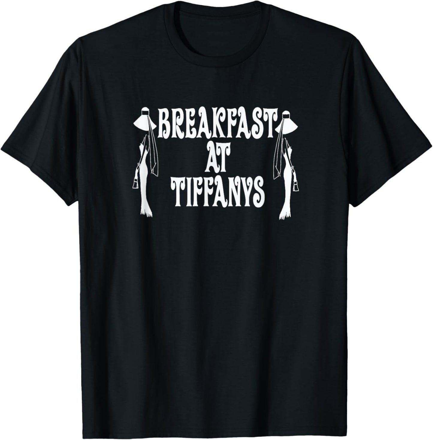 Breakfast At Tiffany’s Romantic Movie Fan T-Shirt - T-Shirt | Black