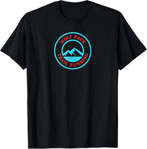Wolf Pack Trail Running T-Shirt - T-Shirt | Black