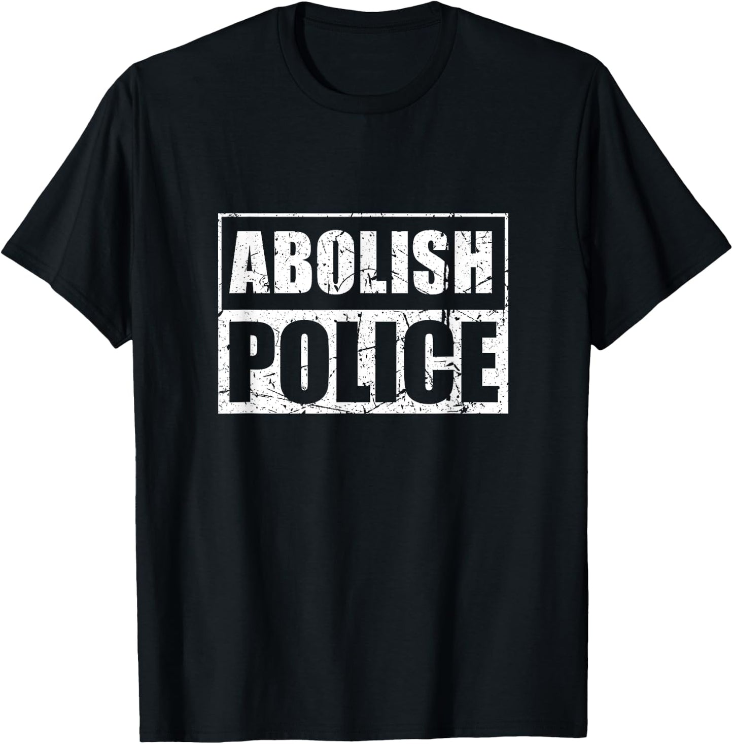 Abolish Police Graphic Print T-Shirt - T-Shirt | Black
