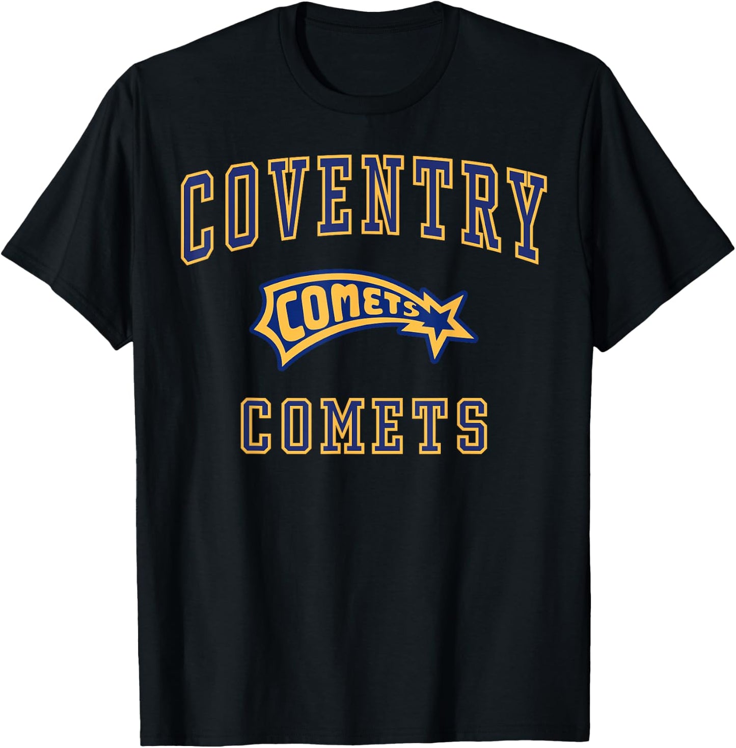 Coventry High School Comets C1 T-Shirt - T-Shirt | Black