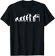 Funny 3D Printing Evolution 3D Printer Joke Gift T-Shirt - T-Shirt | Black