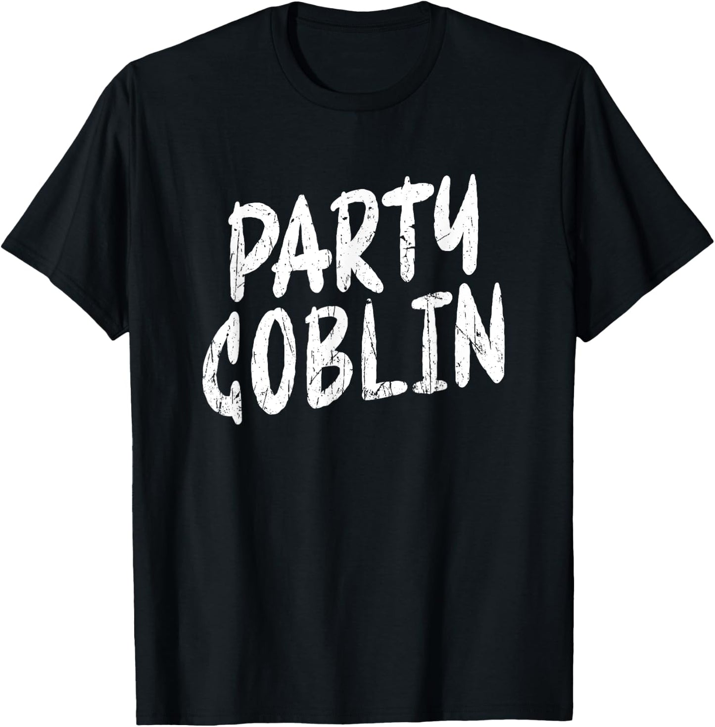 Party Goblin - horror halloween T-Shirt - T-Shirt | Black