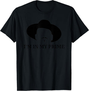 I'm in My Prime -Western Doc Holliday Cowboy Outlaw Mustache T-Shirt - T-Shirt | Black