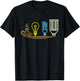 Electrician Electrical Engineer - Electronics Engineer Electromaster T-Shirt - T-Shirt | Black