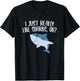 Funny Sharks I Just Really Like Sharks Ok Funny Shark Gift T-Shirt - T-Shirt | Black