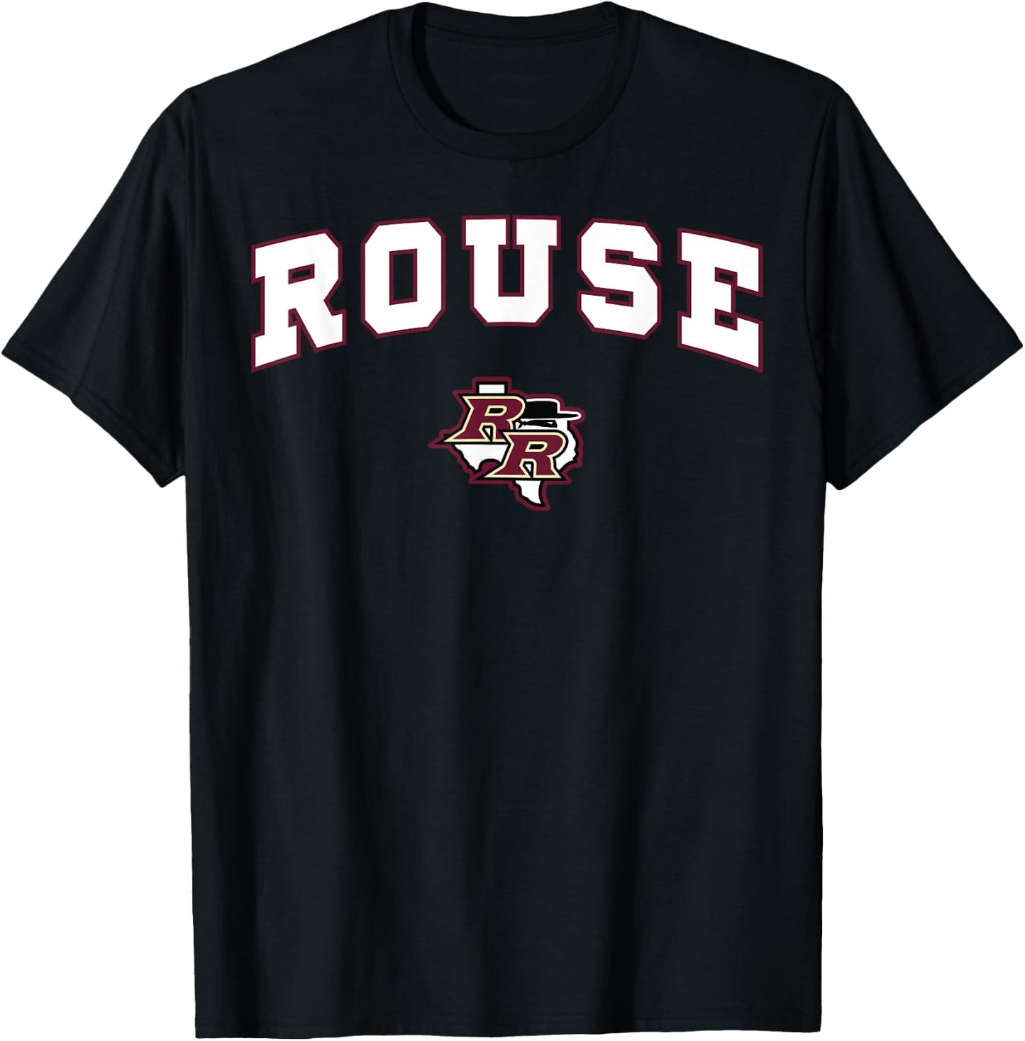 Rouse High School Raiders C2 T-Shirt - T-Shirt | Black