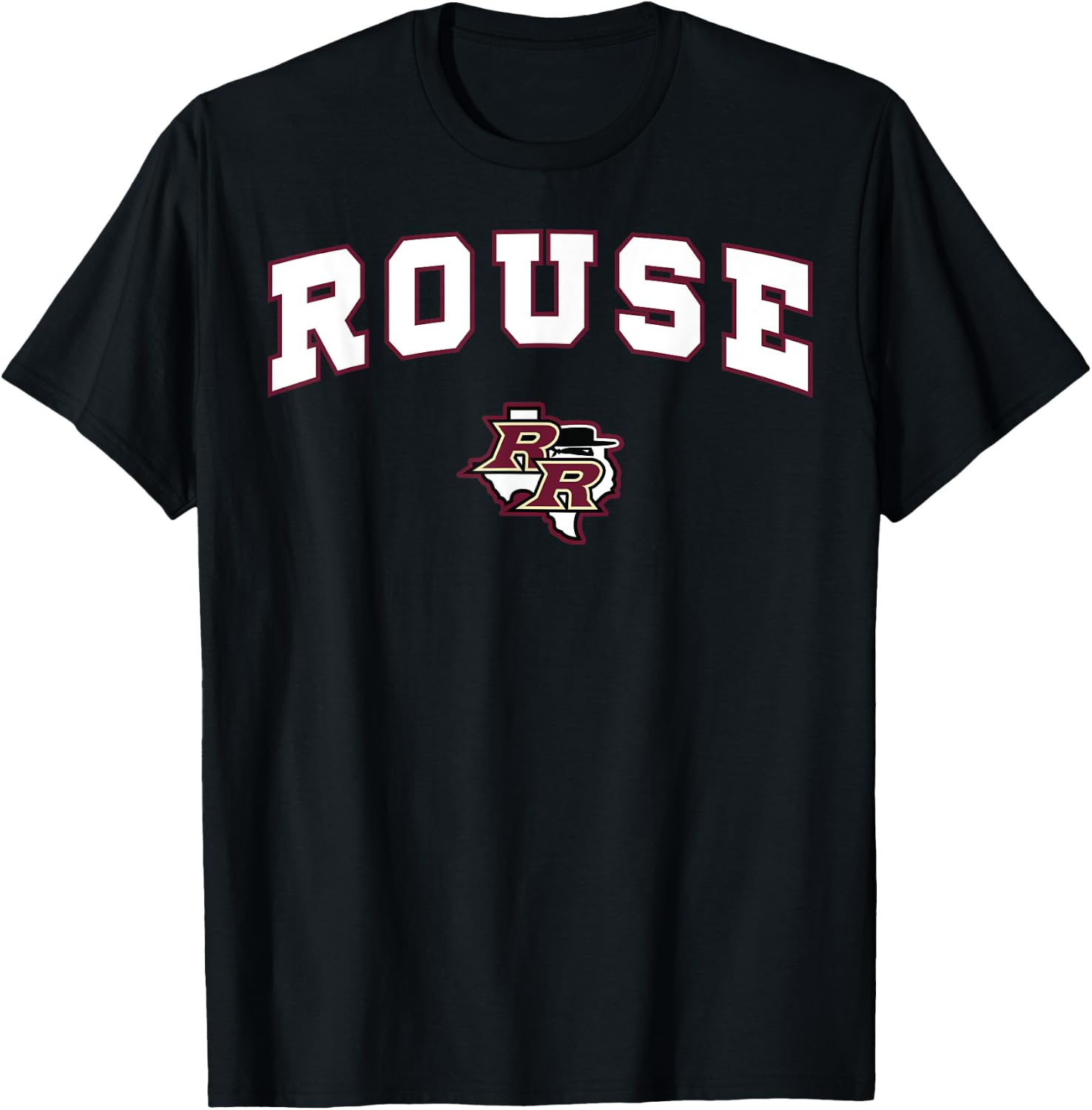 Rouse High School Raiders C2 T-Shirt - T-Shirt | Black