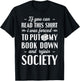 If You Can Read This Book Lover Bookworm Reader Reading Small T-Shirt - T-Shirt | Black