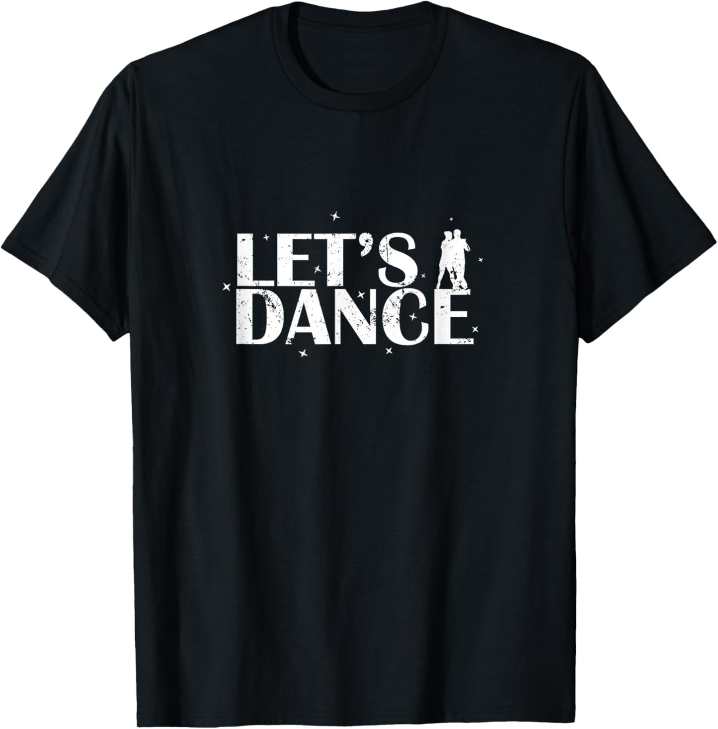Let's Dance Star Silhouette T-Shirt - T-Shirt | Black