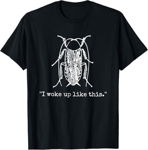 I woke up like this - Kafka T-Shirt - T-Shirt | Black