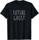 Simple Sarcastic Gothic Phrase Aesthetic Co Future Ghost - Black, -Adults, Small, Short Sleeve, , Classic Fit, Halloween, Christmas T-Shirt - T-Shirt | Black