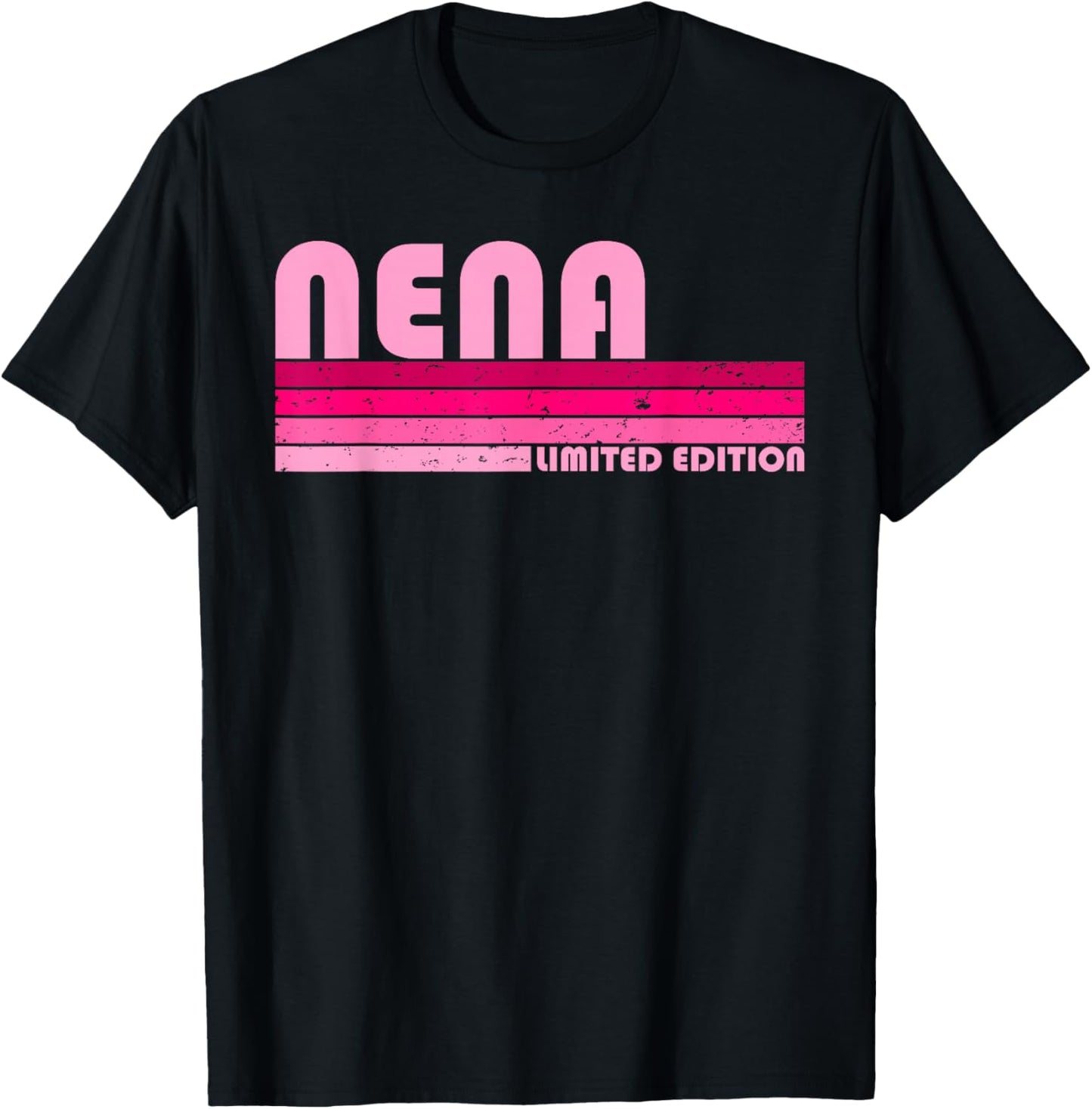 NENA Name Personalisierter Retro Vintage 80er 90er Geburtstag T-Shirt - T-Shirt | Black