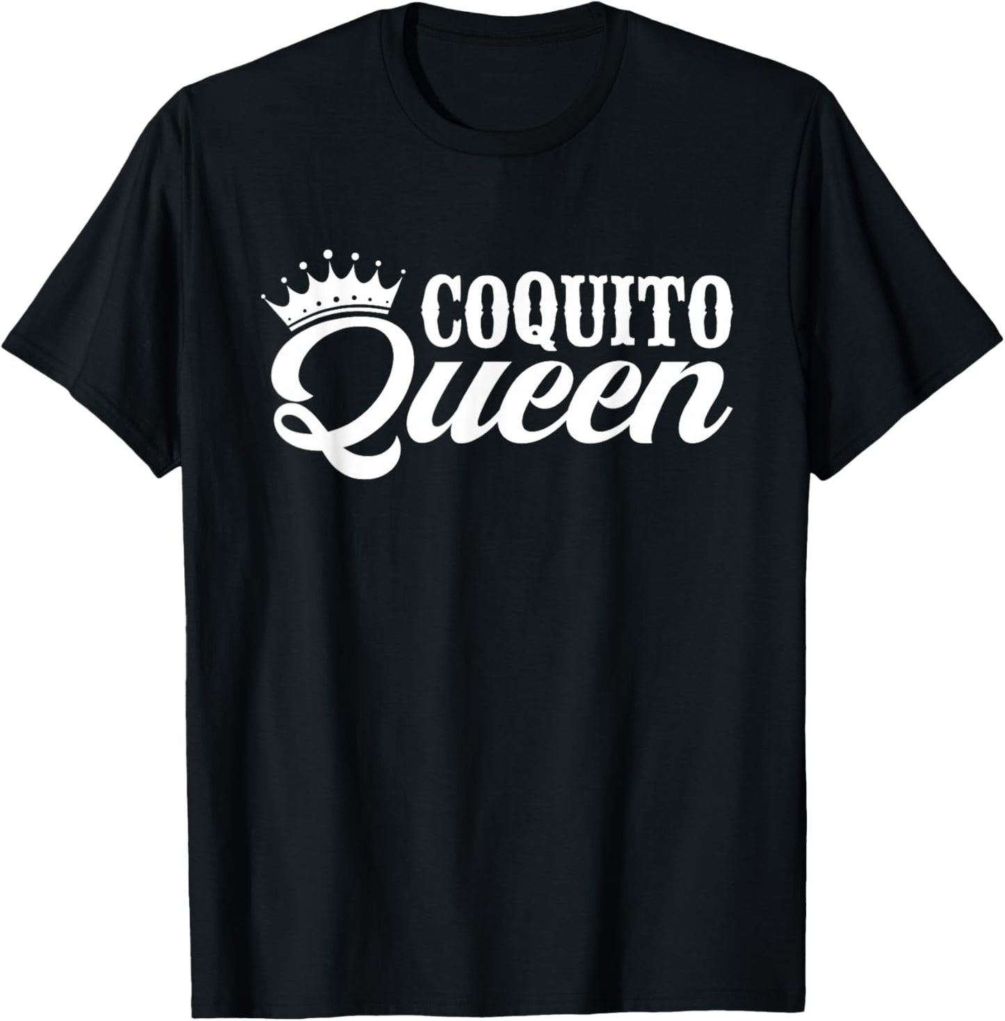 Coquito Queen T-Shirt - T-Shirt | Black