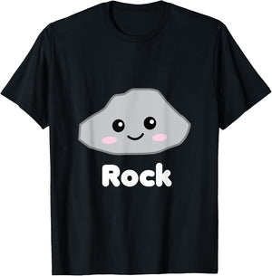Rock Paper Scissors Easy Group Halloween Costume Funny T-Shirt - T-Shirt | Black