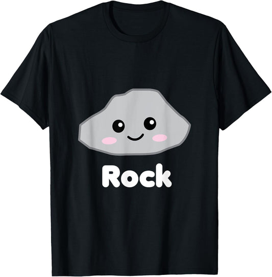Rock Paper Scissors Easy Group Halloween Costume Funny T-Shirt - T-Shirt | Black