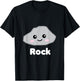 Rock Paper Scissors Easy Group Halloween Costume Funny T-Shirt - T-Shirt | Black